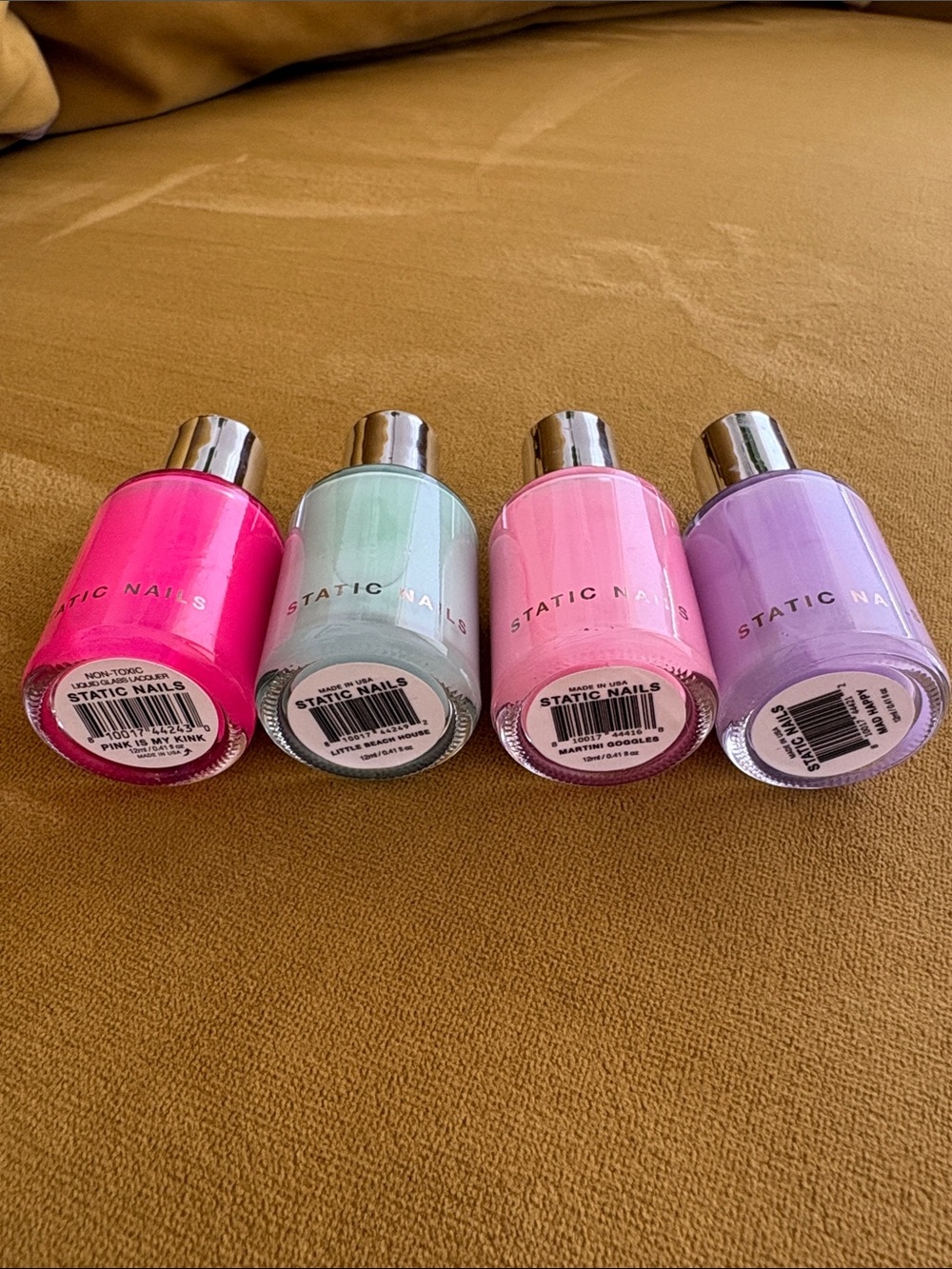 Static Nails Nail Polish Set – Spring Summer Pastel Quartet - Picture 2 of 5